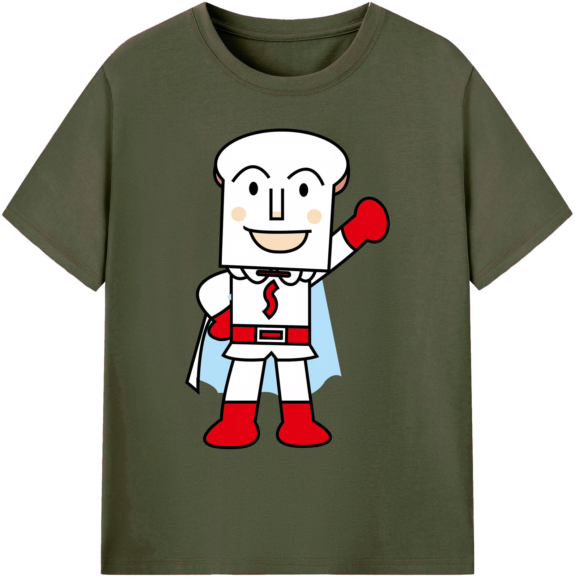 （画像用） アンパンマン Anpanman 綿100％ メンズ半袖Tシャツ｜肌触りやわらか＆通気性